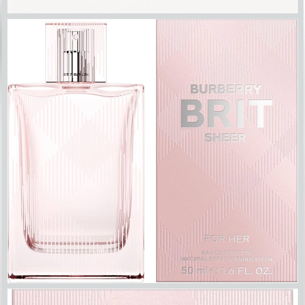 Burberry BRIT SHEER Pink Perfume 1.6oz NIB